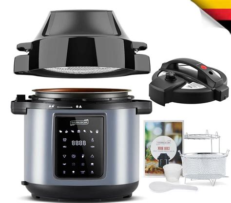 MICHELANGELO 6 QT Pressure Cooker Air Fryer Combo,