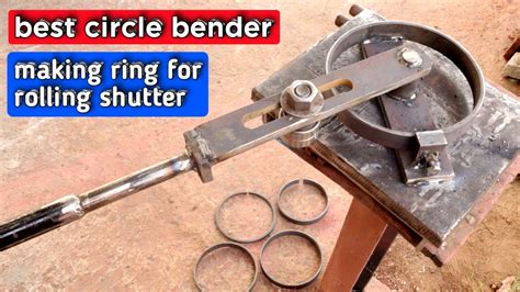 Useful Bending Ideas Of Metal Bar How To Bend Circle At Home Metal Bender Youtube