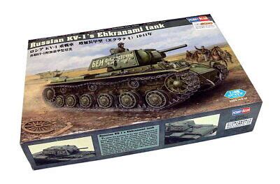 HOBBYBOSS 84811 Military Model 1 48 Russian KV 1 Ehkranami Tank Hobby