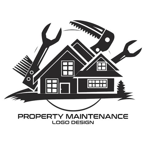 Premium Vector Property Maintenance Vector Logo Design