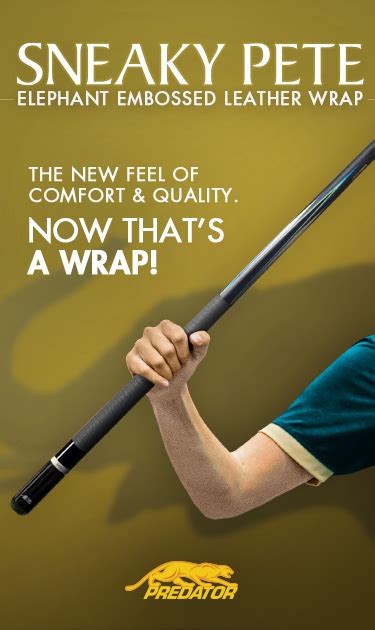 Predator Sneaky Pete Pool Cues | Pool Cue Sticks | Official USA Site