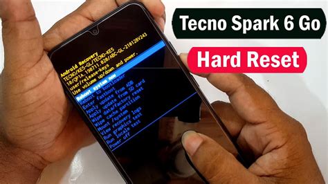 Tecno Spark Go Hard Reset Tecno Spark Go Ke Factory Reset