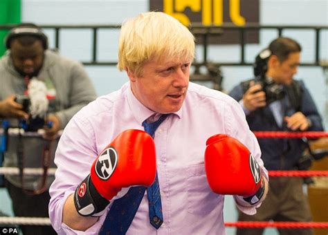 Boris Shows Off His Boxing Skills During Visit To London Gym Daily