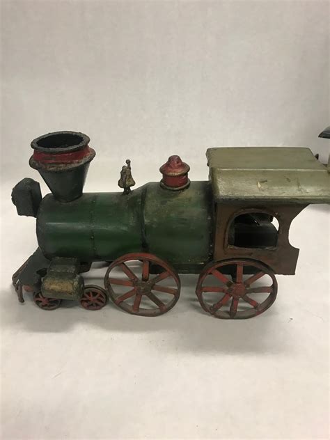 Vintage Metal Locomotive Steam Train Engine Toy Coach Caboose - Etsy