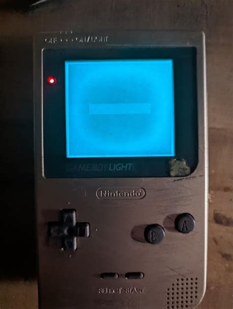 Gameboy Light, Fully Restored : r/Gameboy