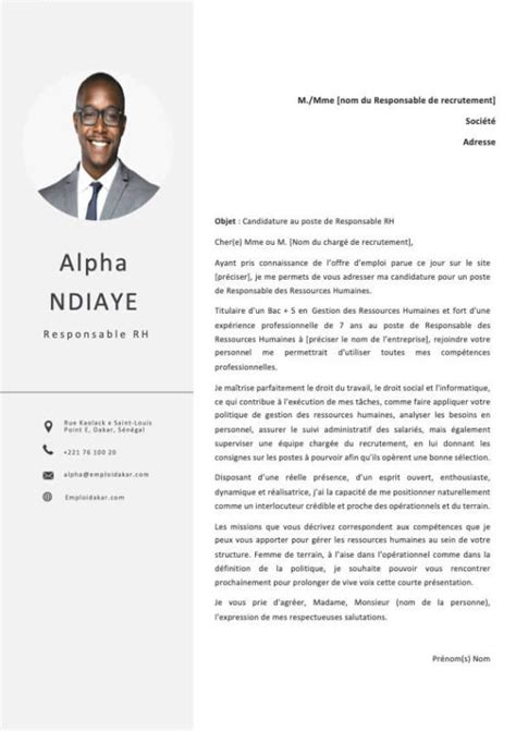 Lettre De Motivation Rh Entreprise Lettre Motivation Ressource Hot