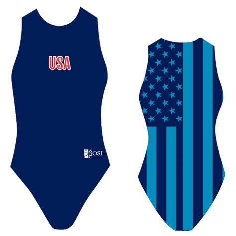 Bbosi Usa Womens Water Polo Suits Costume Waterpoloshop