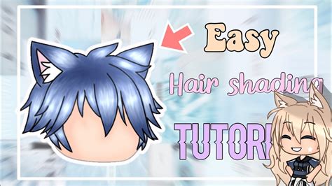 How To Shade Hair Gacha Life Easy Hair Shading Ibispaint X Gacha Life Gacha Jupiter