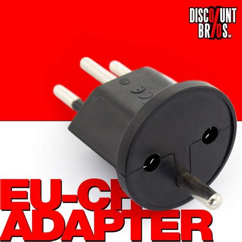 10 Permanent Fix Adapter Stecker SCHUKO Typ F CEE 7 Zu Schweiz T12