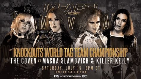 Knockouts Tag Team Title Match Announced for Slammiversary