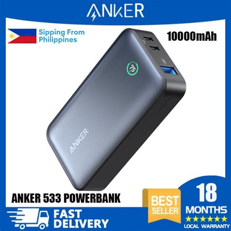 Anker 533 Magsafe Power Bank Magnetic Power IQ 3 0 Portable Fast