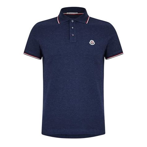 Mens Moncler Polo Shirts | Flannels