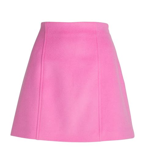 Maxandco Wool Mini Skirt Harrods In