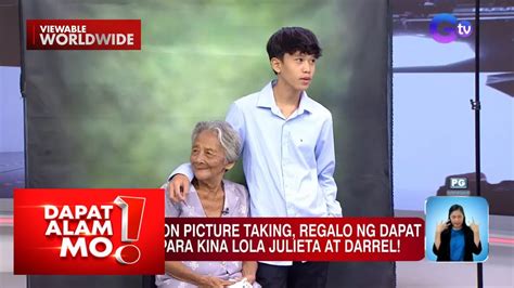 Viral Na Lola Mula Bulacan Binigyan Ng Espesyal Na Regalo Ng Dapat