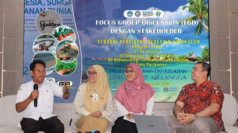 FGD Persiapan Redesain Kurikulum Program Studi S1 Akuakultur S1