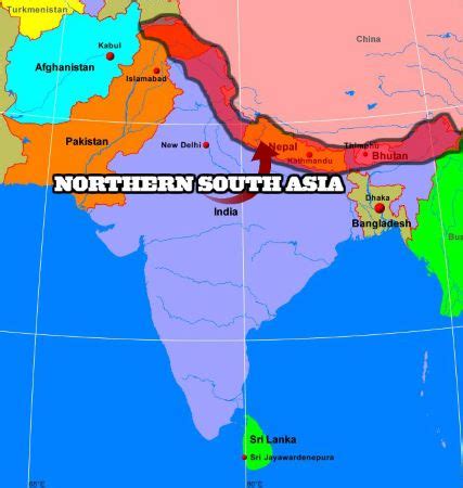 South Asia Climate Map - Pia Leeann