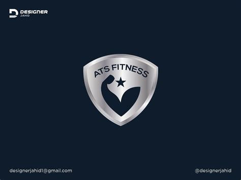 ATS Fitness Body Builder Gym logo Design 2022 | Fitness logo by Designer Jahid on Dribbble