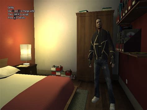 Gta 4 Eflc Tbogt Gold Tron Jacket Mod