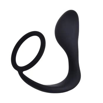 Plug Anal Masculino Massagem De Pr Stata Vibrador Plug Anal Em Silicone