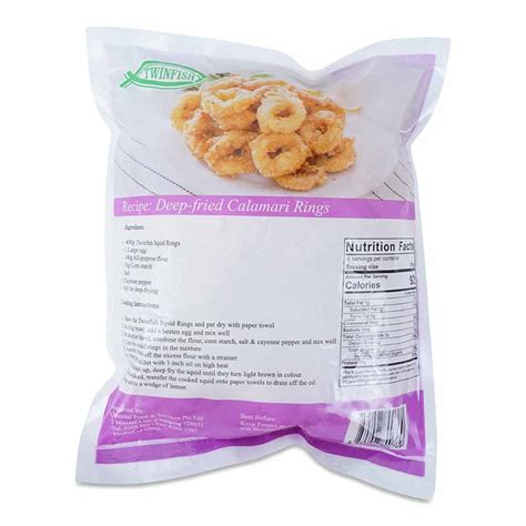 Twinfish Frozen Squid Ring 400g