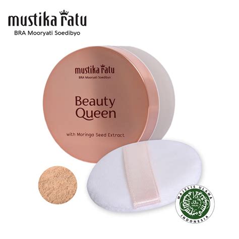 Mustika Ratu Beauty Queen Satin Finish Loose Powder Nude Beige G Shopee Malaysia