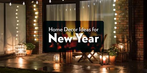 Best Home Decor Ideas for New Year