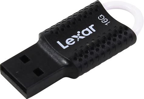 Lexar Flash Diskas JumpDrive V40 16 GB USB 2 0 Juodas Modelis LJDV40