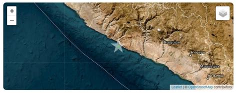 Temblor En Per Hoy De Abril Reporte De Ltimos Sismos V A Igp En