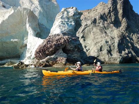 Sea Kayaking In Santorini A Guide To Exploring The Island From The