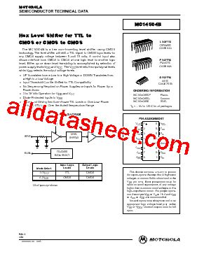 mcb datasheetpdf motorola