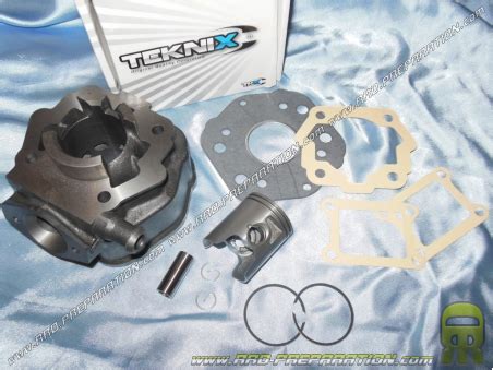 Kit Cc Cylindre Piston Sans Culasse Mm Teknix Fonte Derbi Euro