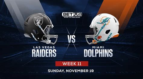 Raiders Vs Dolphins Nfl Odds And Predictions