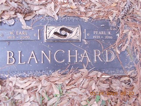 Pearl Kelly Blanchard 1921 2016 Find A Grave Memorial