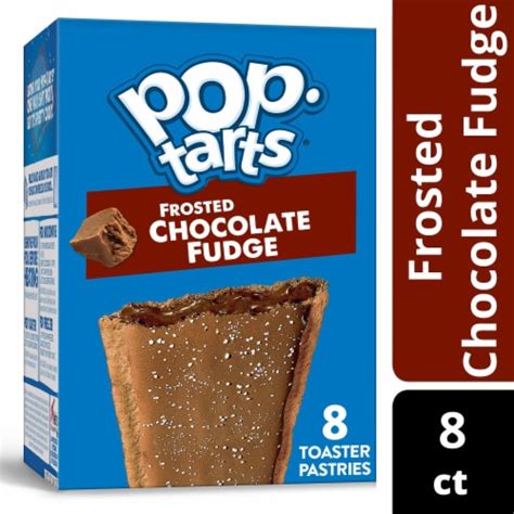 Kellogg S Pop Tarts Frosted Chocolate Fudge Toaster Pastries 8 Ct Kroger