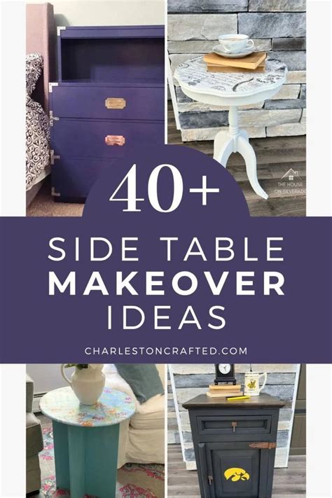 10 Inspiring Side Table Makeover Ideas