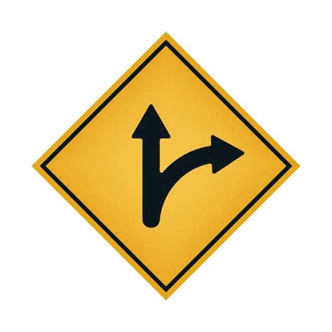 Premium Vector Traffic Sign Arrow Signage Road Sign Vector Illustration