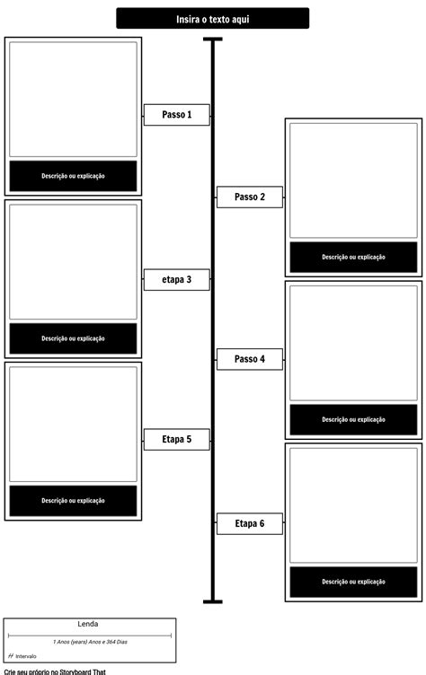 Modelo De Linha Do Tempo Etapas Storyboard By Pt Examples