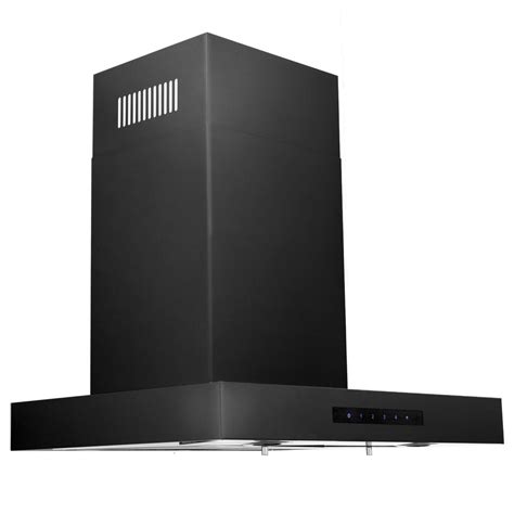 Zline Kitchen And Bath Zline 36 In Wall Mount Range Hood In Black