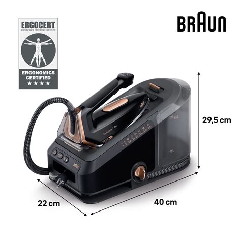 Centro De Planchado Braun Carestyle Pro Is Bk Con Golpe De Vapor