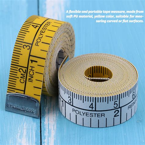 150cm Soft Tape Measurer Inch Centimeter Body Tapes Measuring Flat Sewing Mini Ruler Seamstress