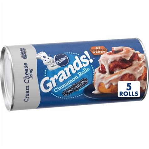 Pillsbury Grands Cinnamon Rolls With Cinnabon Cinnamon And Cream