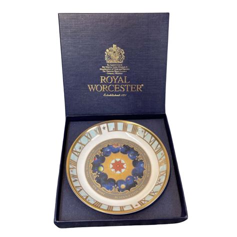 Royal Worcester Millennium Coaster