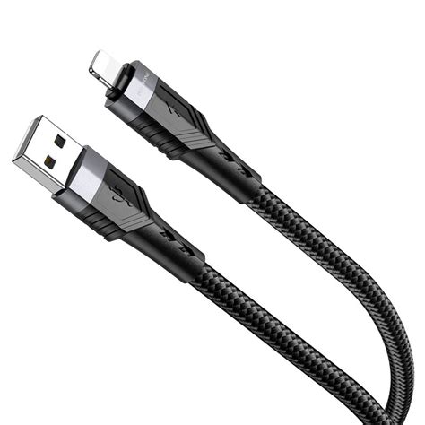 Cablu Date Si Incarcare USB A Lightning Borofone BU35 Influence 18W