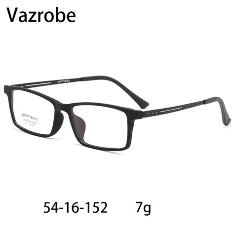 Vazrobe Tr90 Eyeglasses Frames Male Women Titanium Glasses Men Reading