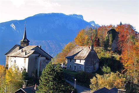 Church and presbytery of Châtillon sur Cluses Savoie Mont Blanc