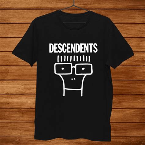 Descendents Classic Milo White Outline Official Merch Shirt Teeuni