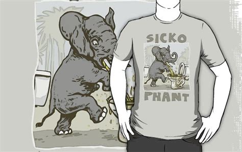 Sicko Phant Elephant Essential T Shirt By MudgeStudios T Shirt Funny