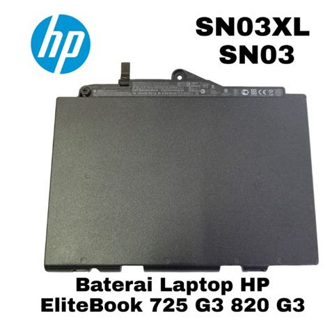 Jual ORIGINAL Baterai HP EliteBook 720 745 755 820 840 850 G4 SN03XL