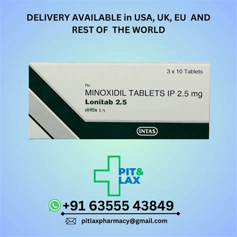 Lonitab Minoxidil Mg Tablet At Rs Box Nana Varachha Surat