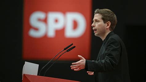 Wegen Krankheit SPD Generalsekretär Kevin Kühnert tritt zurück